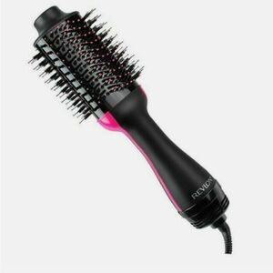 Revlon Black and Pink Hair Dryer Brush